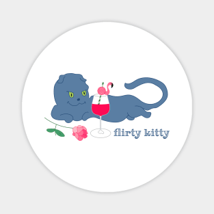 flirty kitty Magnet